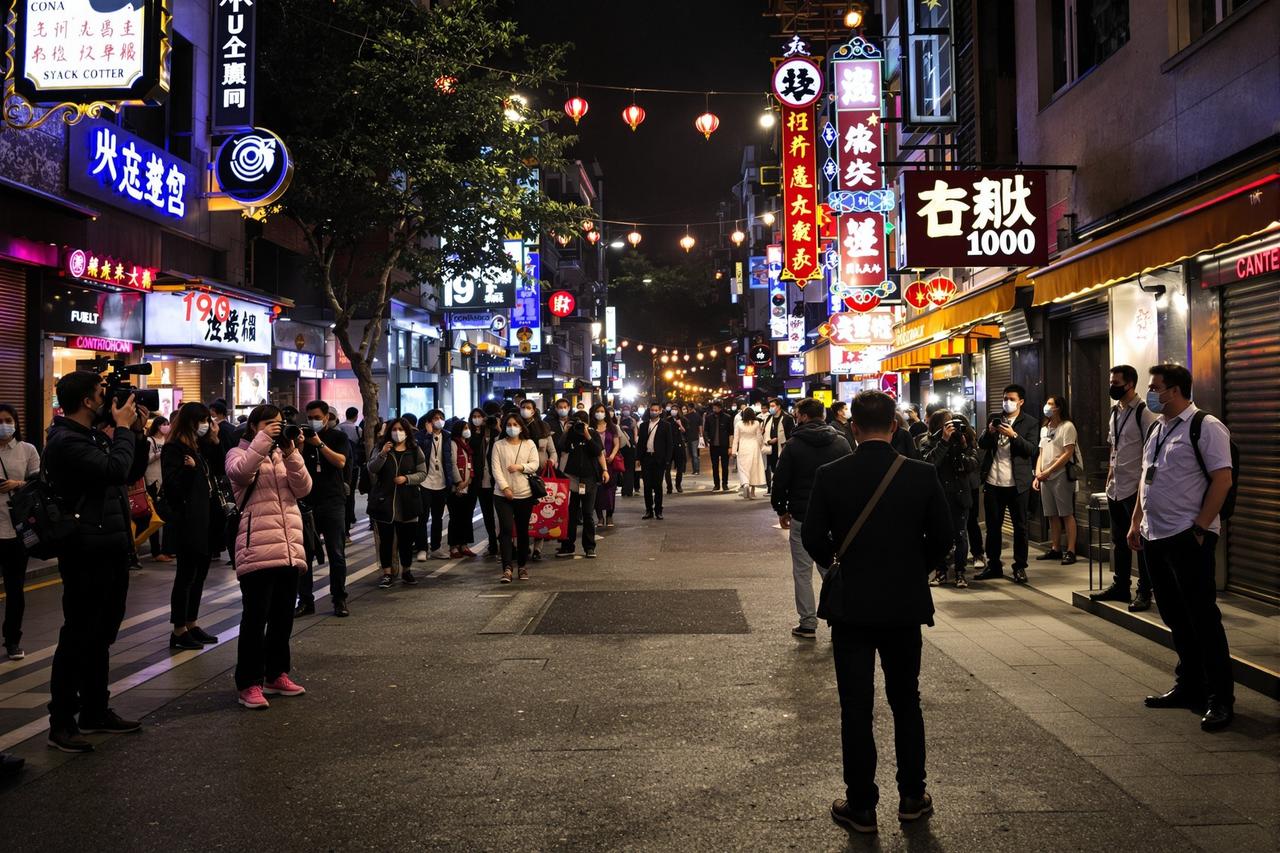 【独家】某顶流男星深夜出行被拍，疑似与神秘女子同行引发热议